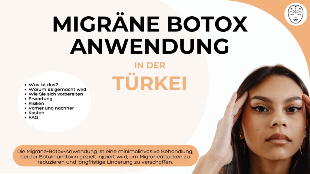 Migräne Botox Anwendung in der Türkei