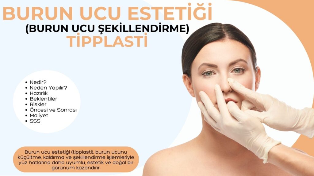Burun ucu şekillendirme nasıl yapılır?