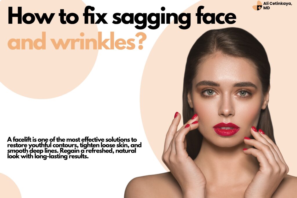 How to get rid of facial wrinkles and sagging skin?