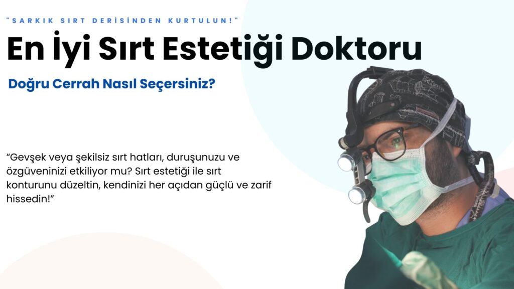 İstanbul’da en iyi sırt estetiği doktoru Op. Dr. Ali Çetinkaya ile sırt germe ve kontur düzeltme operasyonları. Estetik ve fonksiyonel sonuçlarla özgüveninizi artırın.